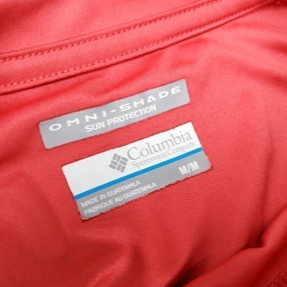 Columbia PFG Omni Shade Men's Long Sleeve Compression Shirts Sz M - Picture 6 of 9